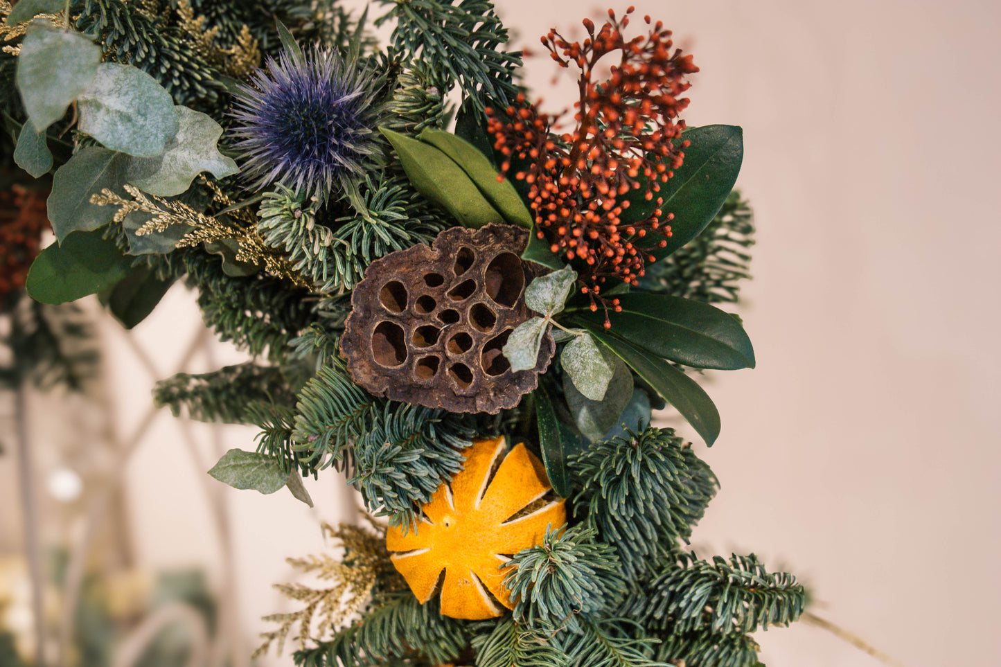 Christmas wreath workshop